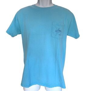 Vintage 2004 Guy Harvey By AFTCO Fresh Water Fish T-Shirt - Blue - Men's M